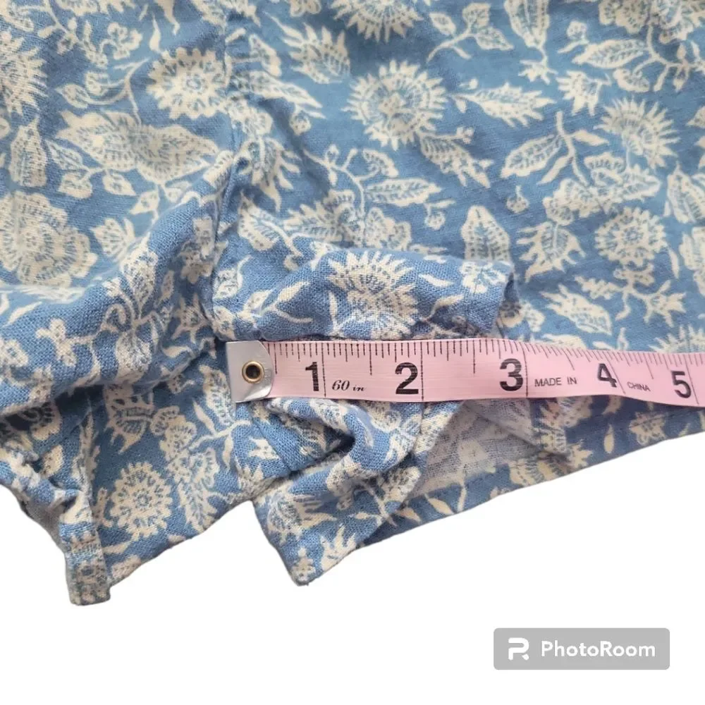 Universal Thread Linen Blend Floral Shorts - S